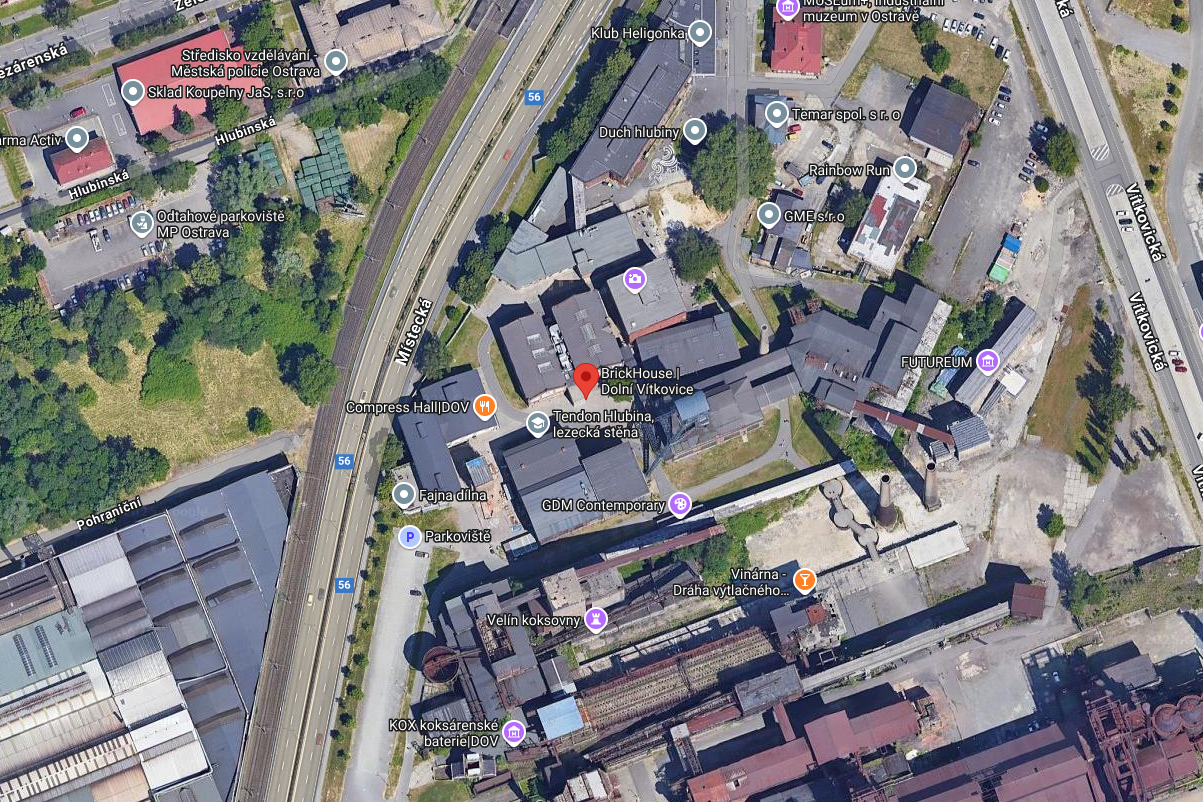 Bára Žuchová mapa Brickhouse DOV